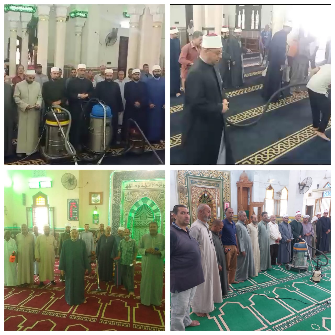 حملة نظافة مساجد السويس لاستقبال عيد الأضحى (3)