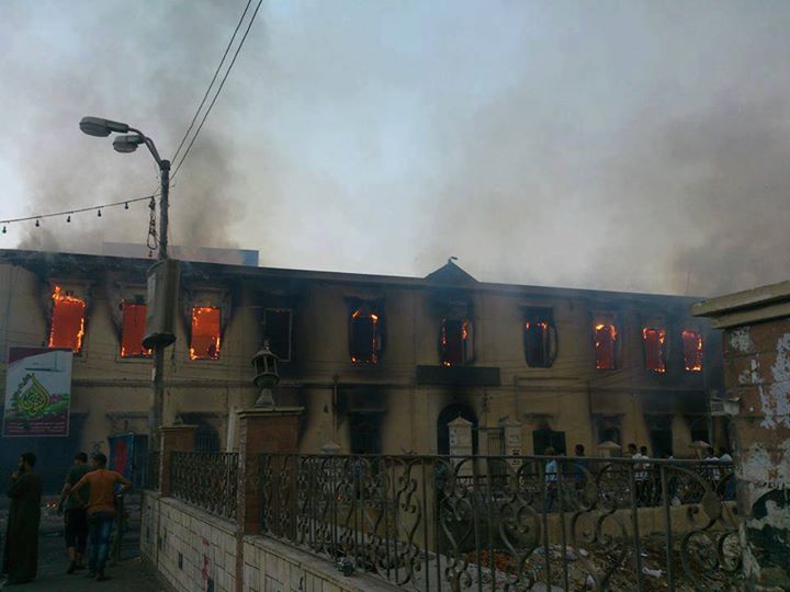حرق مدرسة الراهبات