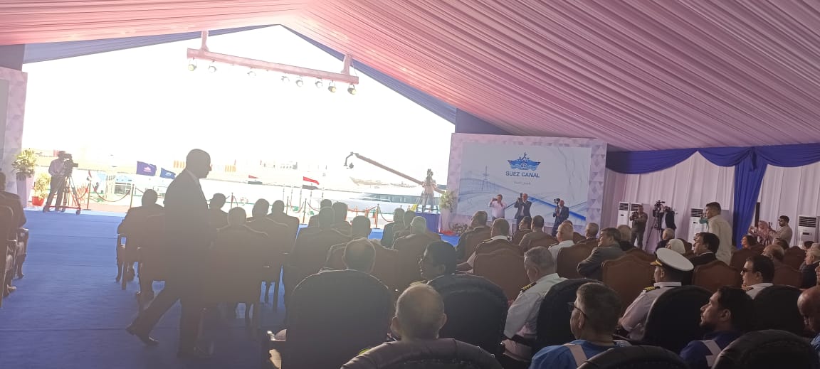 المؤتمر الصحفى لرئيس هيئة قناة السويس (5)