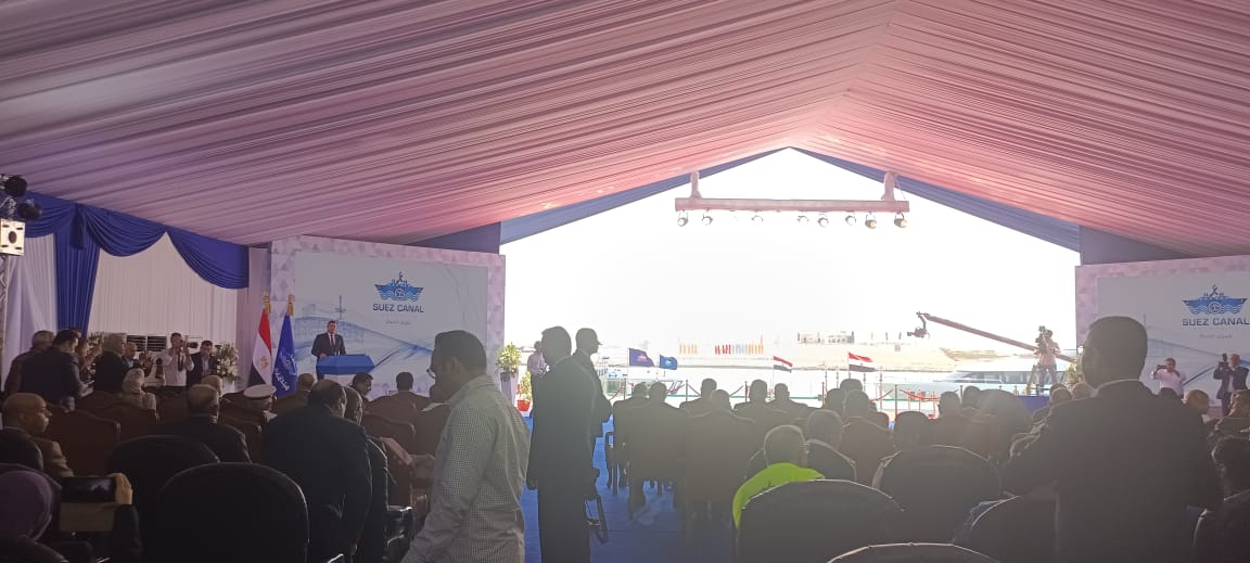 المؤتمر الصحفى لرئيس هيئة قناة السويس (8)