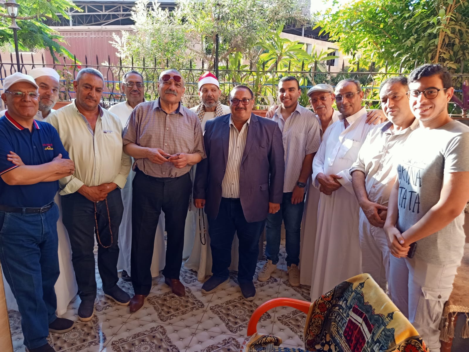 المشاركون في احتفالية ذكرى ال12 لرحيل الشيخ أبو الغينين شعيشع