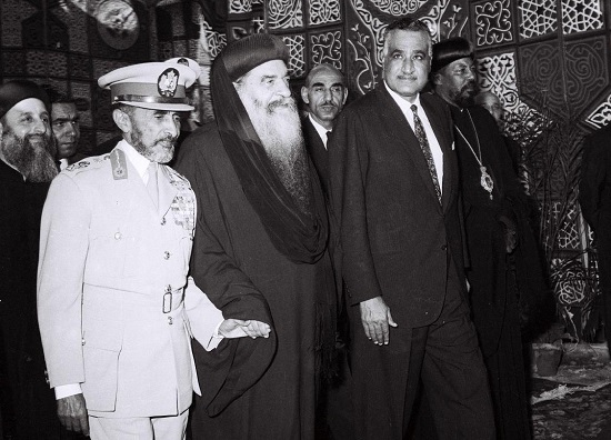 وصول الرئيس جمال عبدالناصر