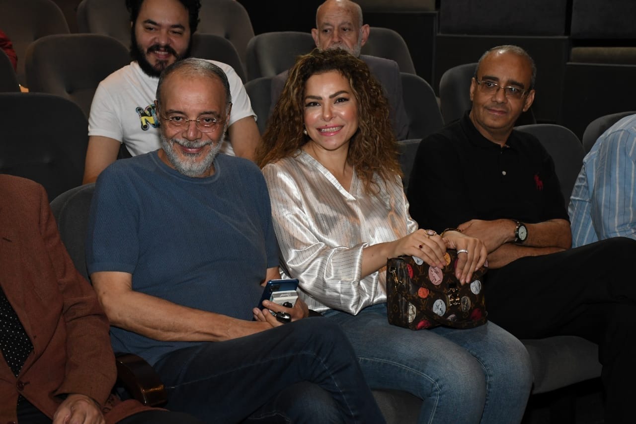 الاحتفال بـ عيد ميلاد المخرج محمد فاضل بالهناجر بحضور فردوس عبد الحميد وسيمون (6)