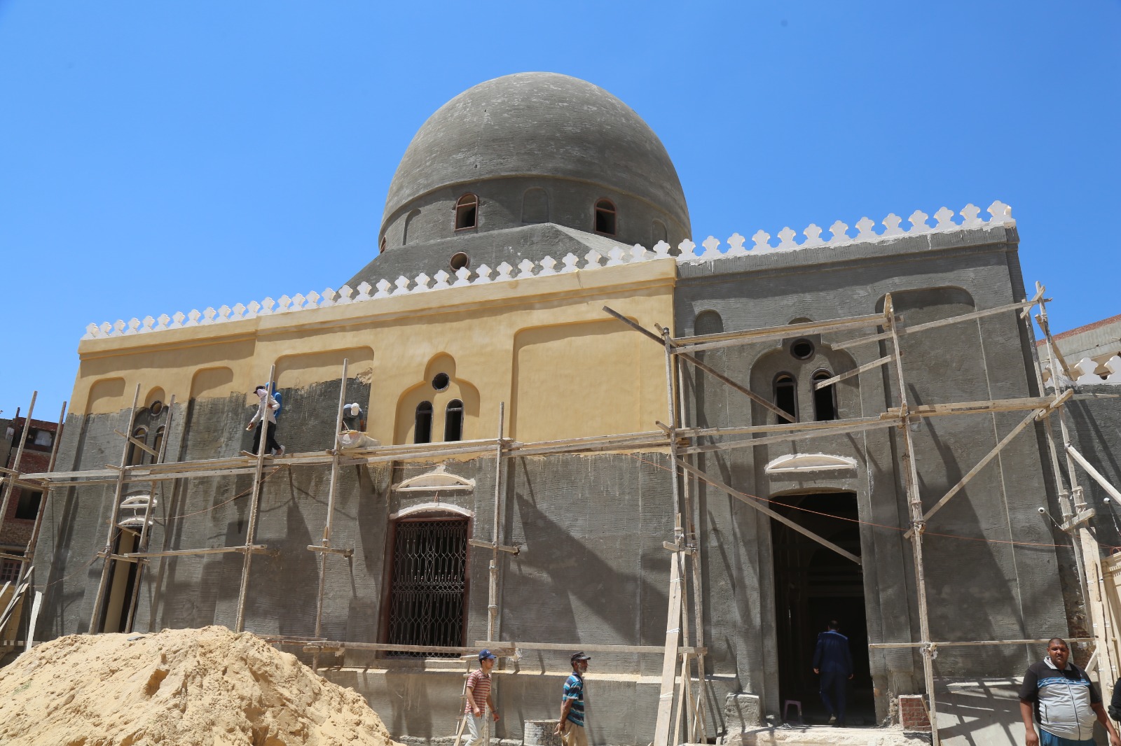 مسجد ابو غنام البيلي واعمال تطويره