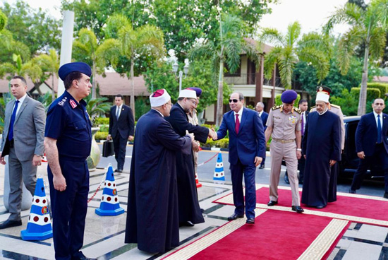 السيسي صلاة العيد (1)