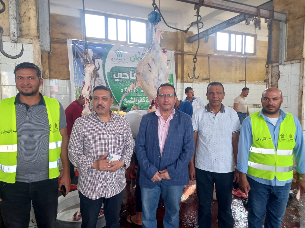 استقبال الأضاحي بكفر الشيخ