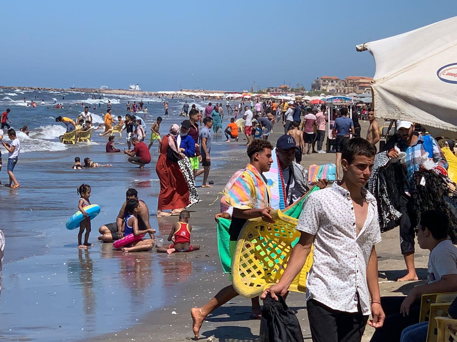 شاطئ بورسعيد كامل العدد ثانى أيام العيد