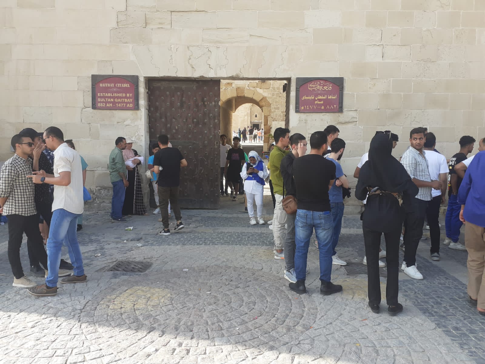 إقبال كبير على قلعة قاتيباى بالإسكندرية (4)
