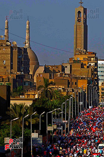 الملايين فى الشوارع ضد حكم الإخوان