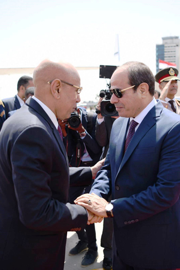 الرئيس السيسي مع نظيره الموريتاني (4)
