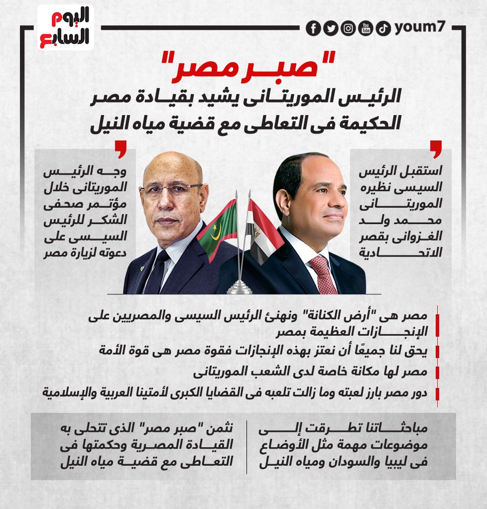 رسائل الرئيس الموريتانى