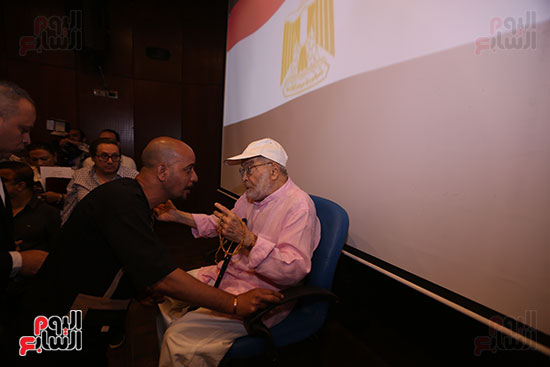 وزارة الثقافة وقصر السينما يكرمان حسن يوسف (2)