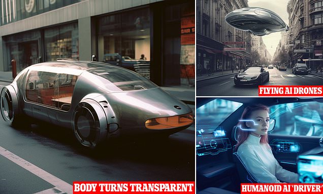 سيارات 2050  بالذكاء الاصطناعي