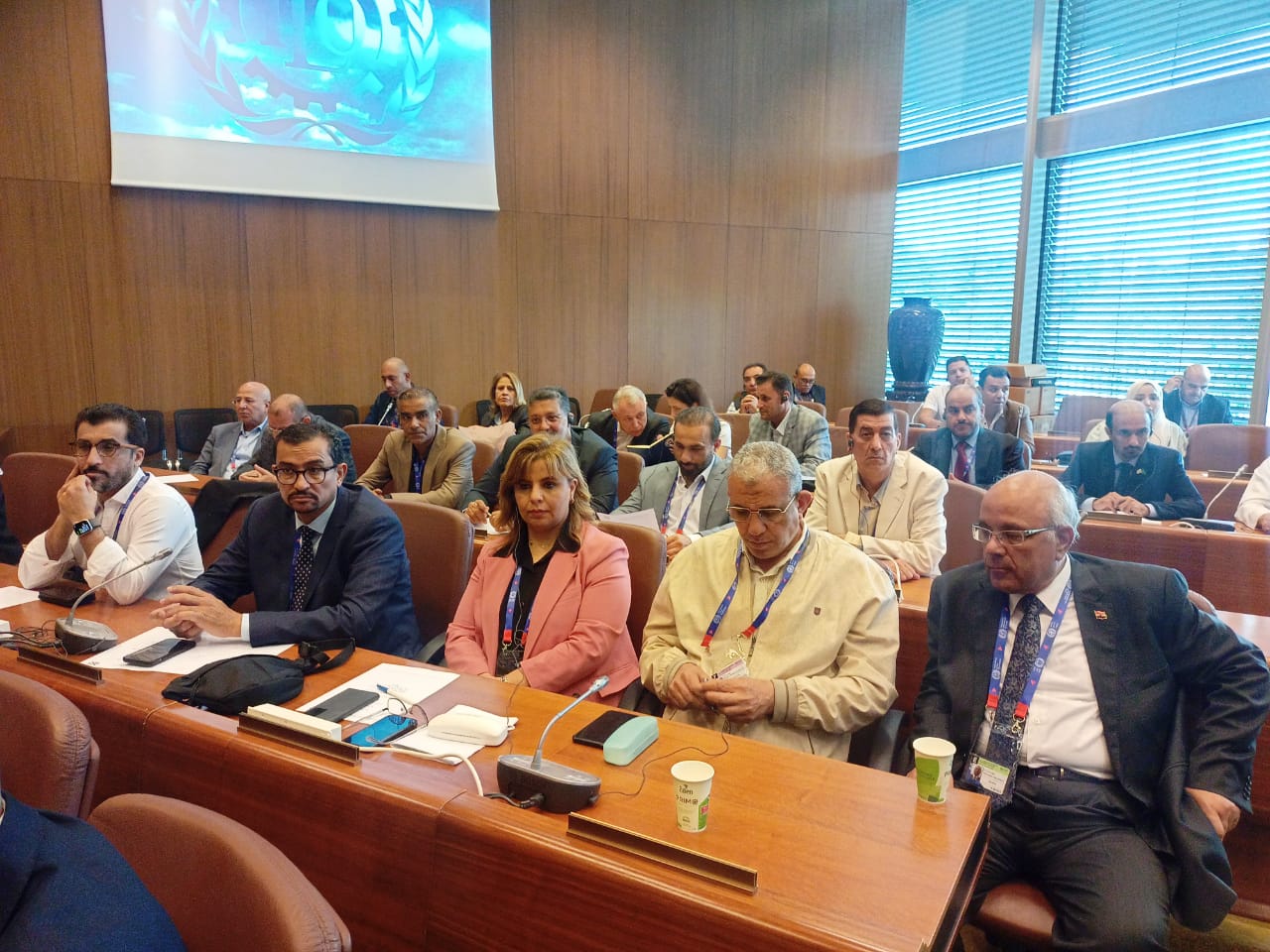 الاجتماع التنسيقي للمجموعة العربية المشاركة في مؤتمر العمل الدولي بجنيف (1)