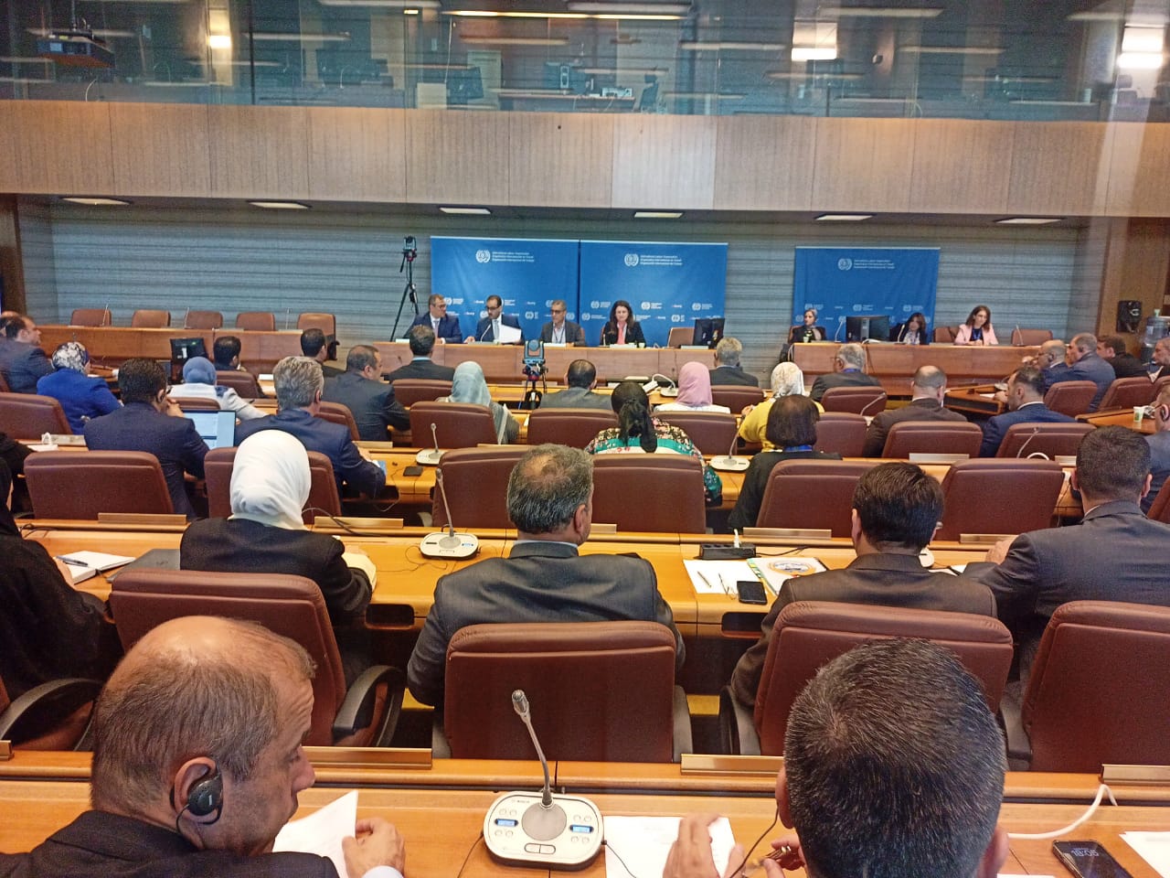 الاجتماع التنسيقي للمجموعة العربية المشاركة في مؤتمر العمل الدولي بجنيف (5)