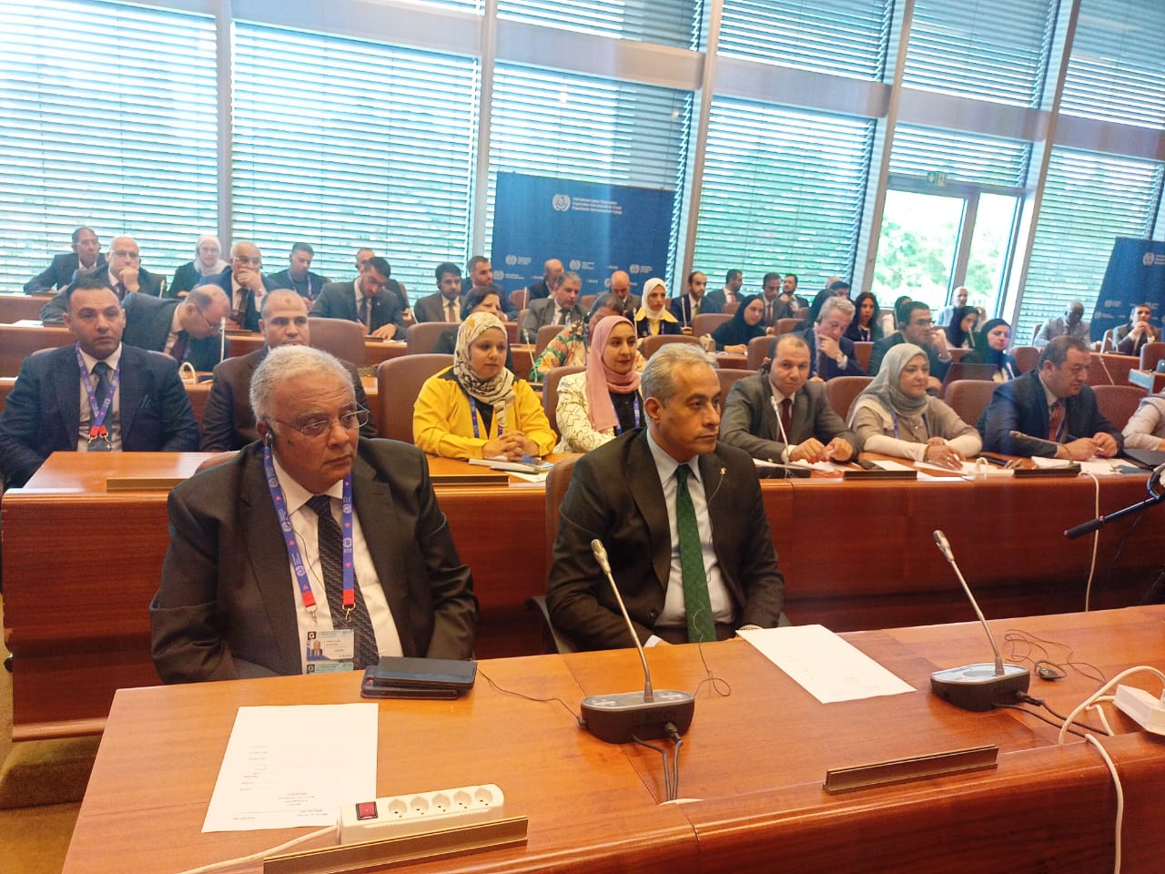 الاجتماع التنسيقي للمجموعة العربية المشاركة في مؤتمر العمل الدولي بجنيف (3)