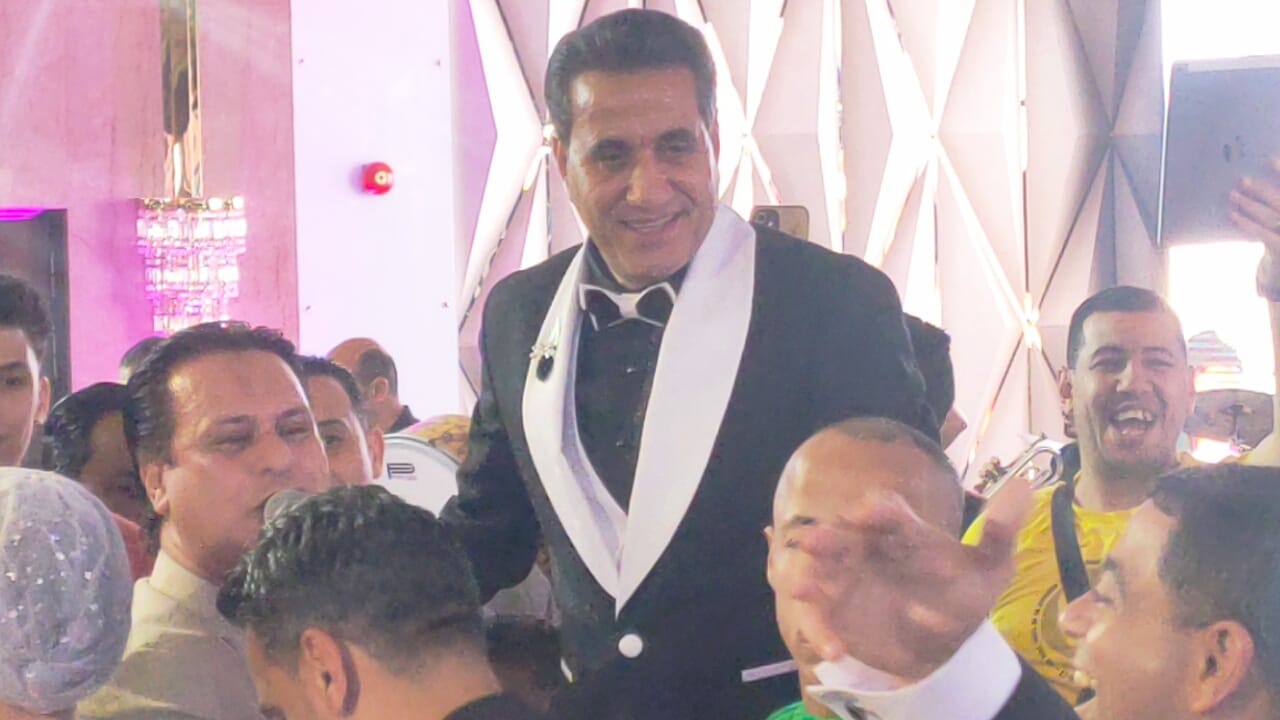 احمد شيبة يحتفل بزفاف نجله محمود بالإسكندرية (2)