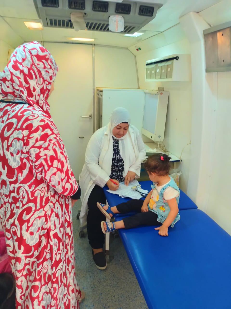 قافلة طبية مجانية بمركز شباب الغرابوة (2)