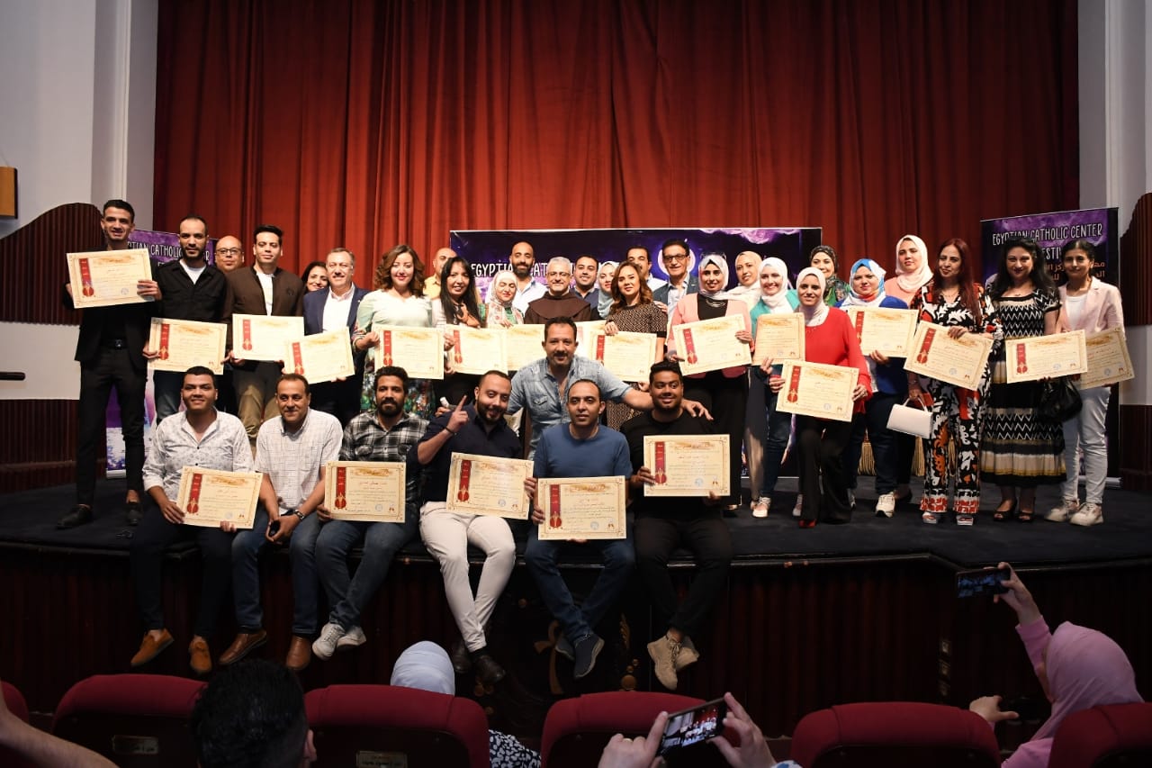 مهرجان المركز الكاثوليكي يكرم الزميل بهاء نبيل وسلسلة من الصحفيين والمصورين المصريين (3)