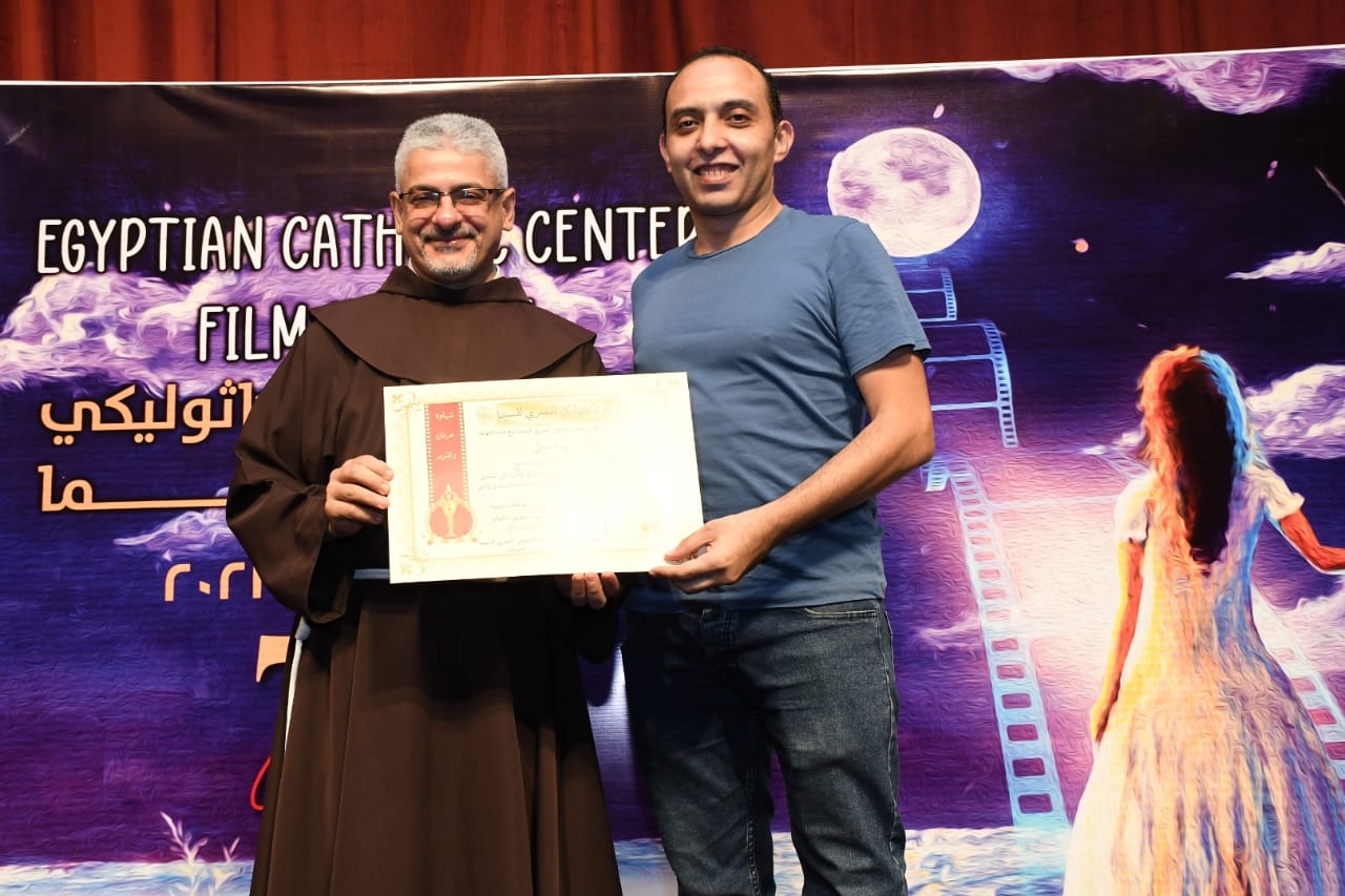 مهرجان المركز الكاثوليكي يكرم الزميل بهاء نبيل وسلسلة من الصحفيين والمصورين المصريين (5)