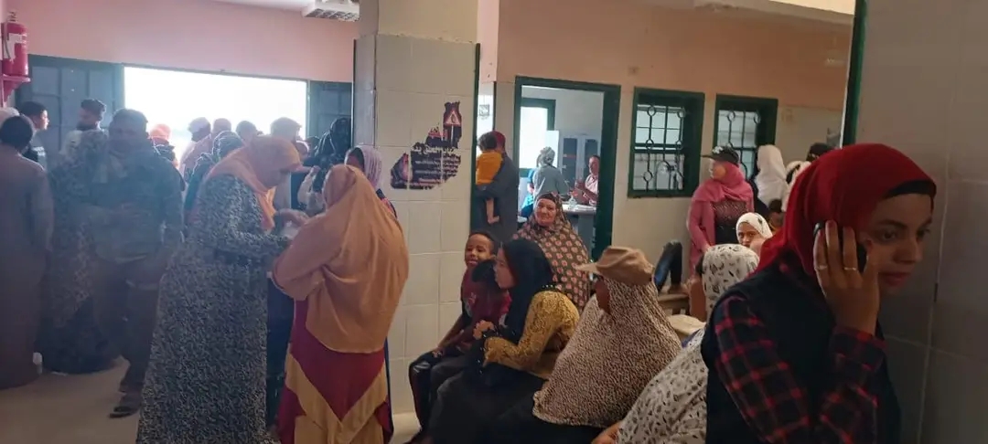قوافل اللجنة الطبية العليا لمجلس الوزراء بالوادى الجديد (3)