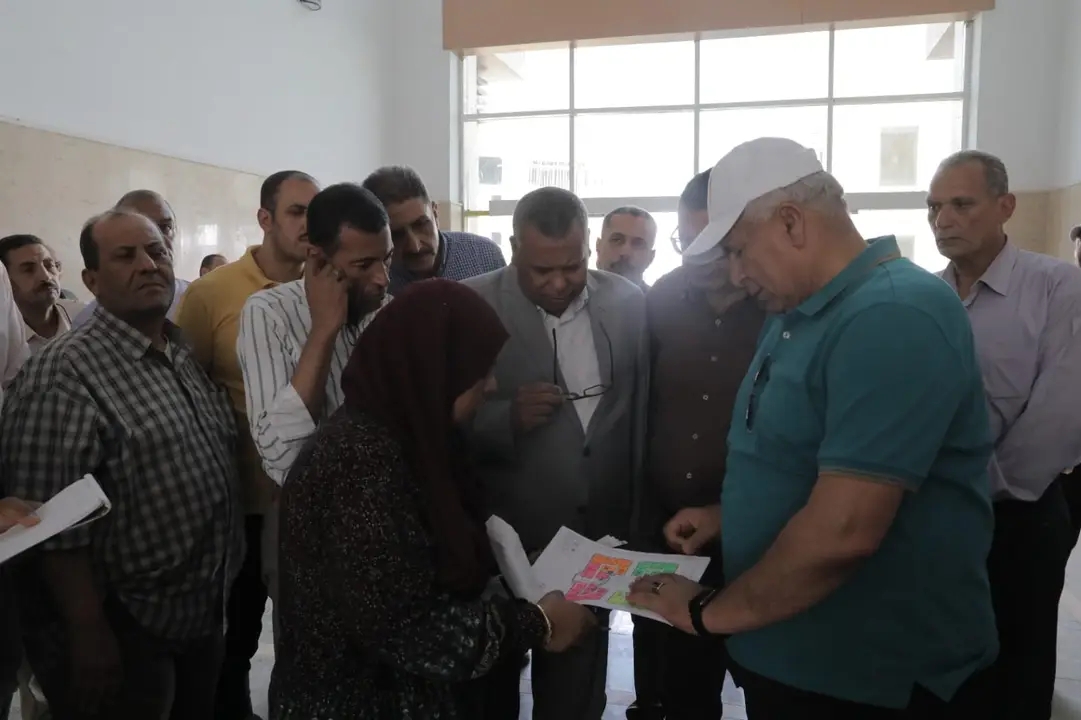 إجراءات تسكين وانتقال العاملين للعاصمة الإدارية الجديدة بالخارجة (2)