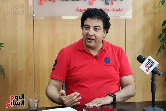 الكاتب وليد يوسف عضو اللجنة العليا للمهرجان (3)