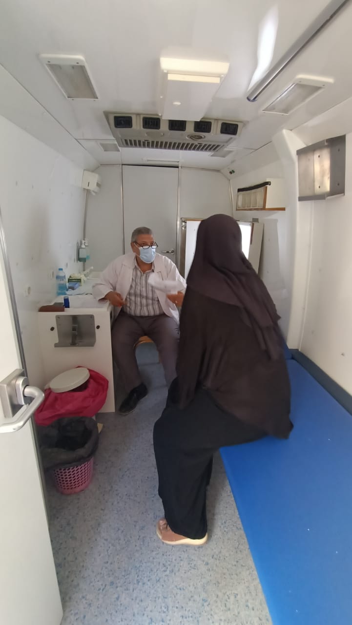 قافلة طبية مجانية بمركز شباب الغرابوة (4)