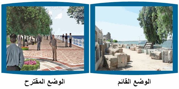 مقترح التنسيق الحضارى لمشروع التنمية الشاطئية في محافظة أسيوط