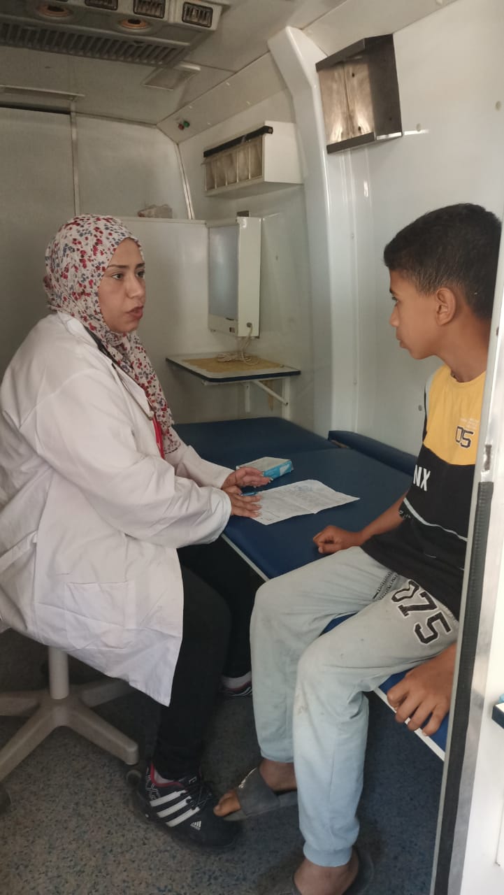 قافلة طبية مجانية بمركز شباب الغرابوة (5)
