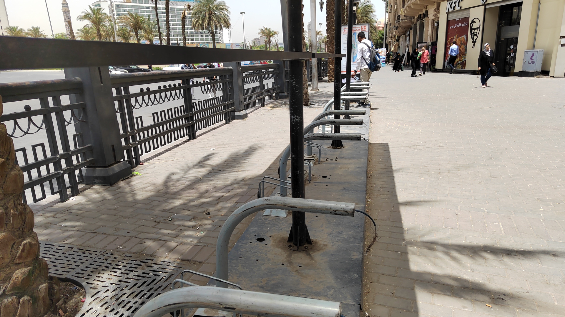 محطة ميدان التحرير خالية من الدراجات  (5)