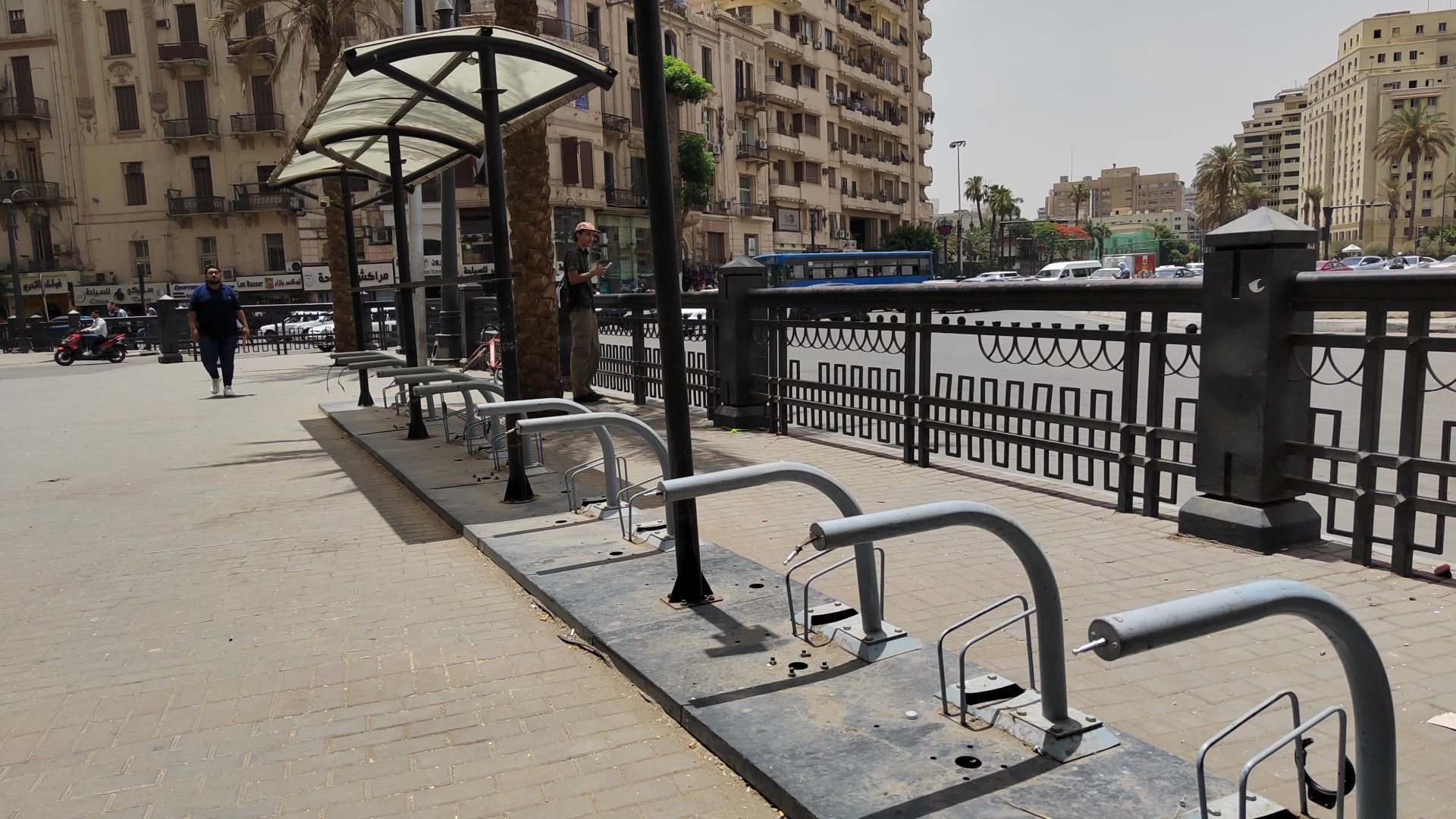 محطة ميدان التحرير خالية من الدراجات  (4)
