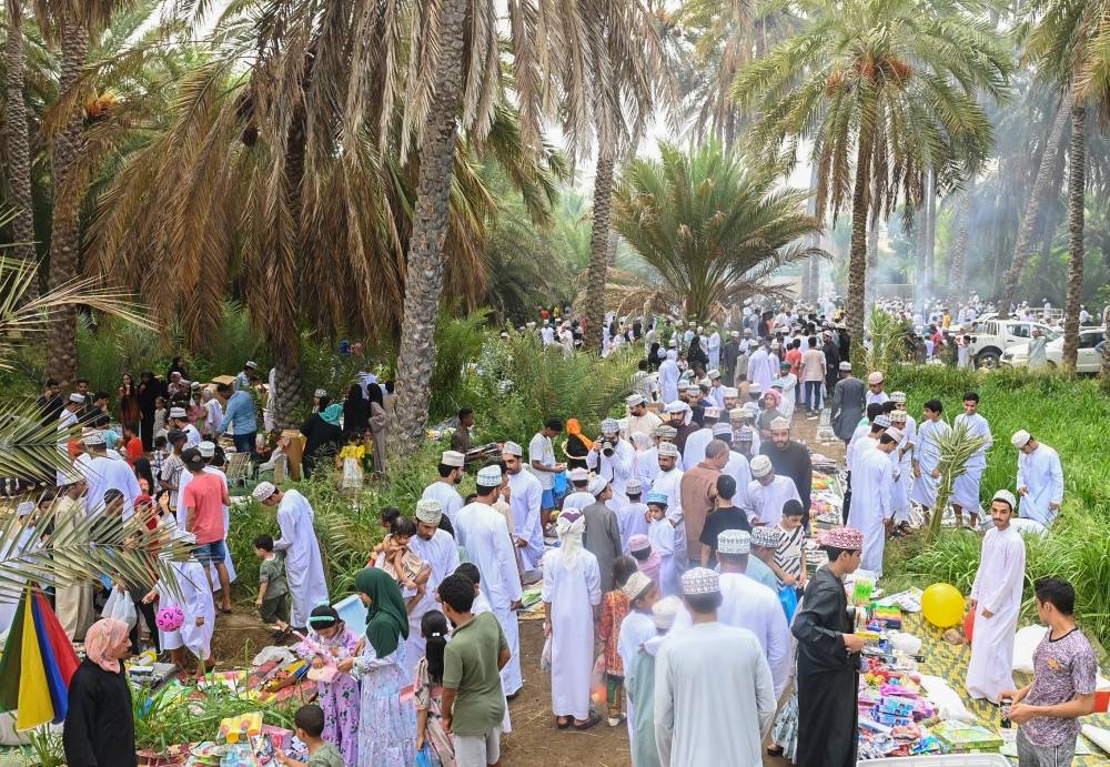 هبطة العيد في سلطنة عمان