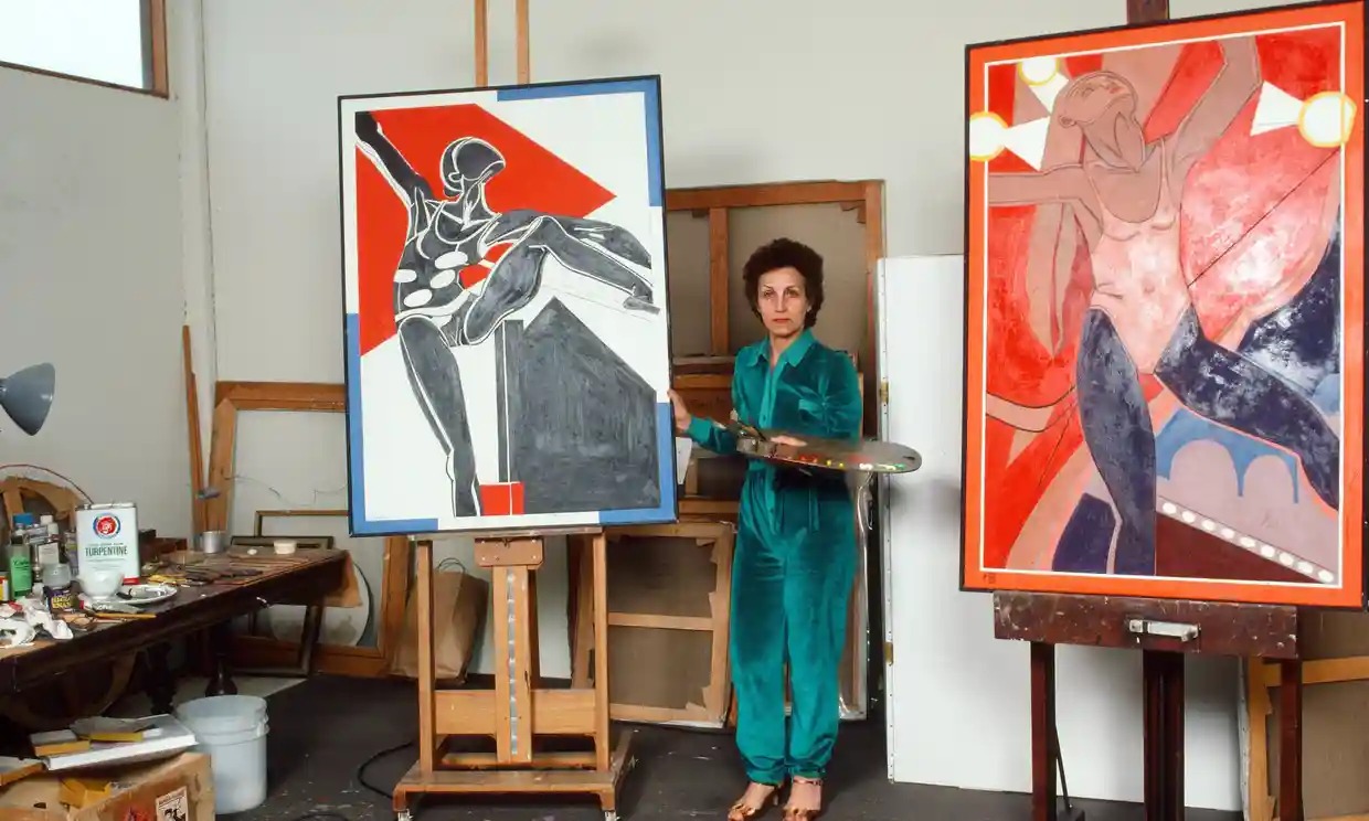 الفنانة الفرنسية فرانسواز جيلوت ملهمة بيكاسو