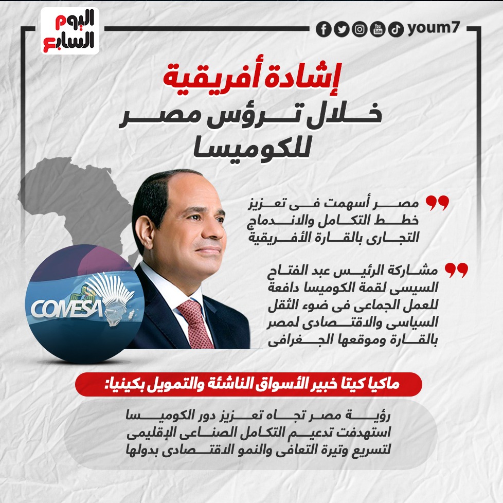 إشادة أفريقية بفترة ترؤس مصر للكوميسا (2)