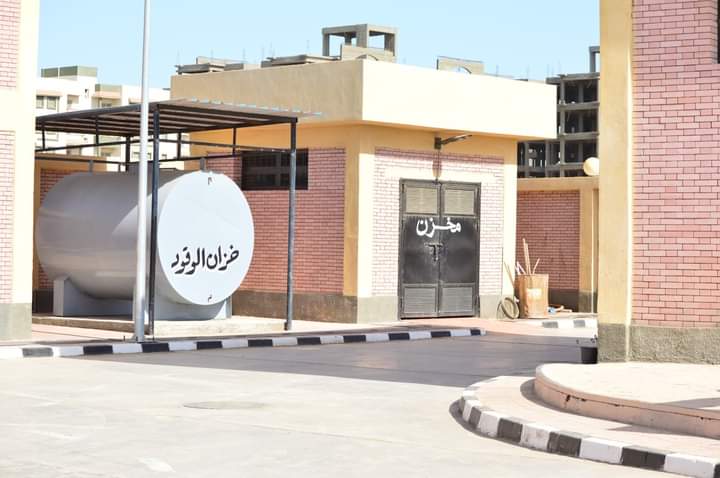 محطة الرفع الصحى الجديدة بمدينة بورفؤاد
