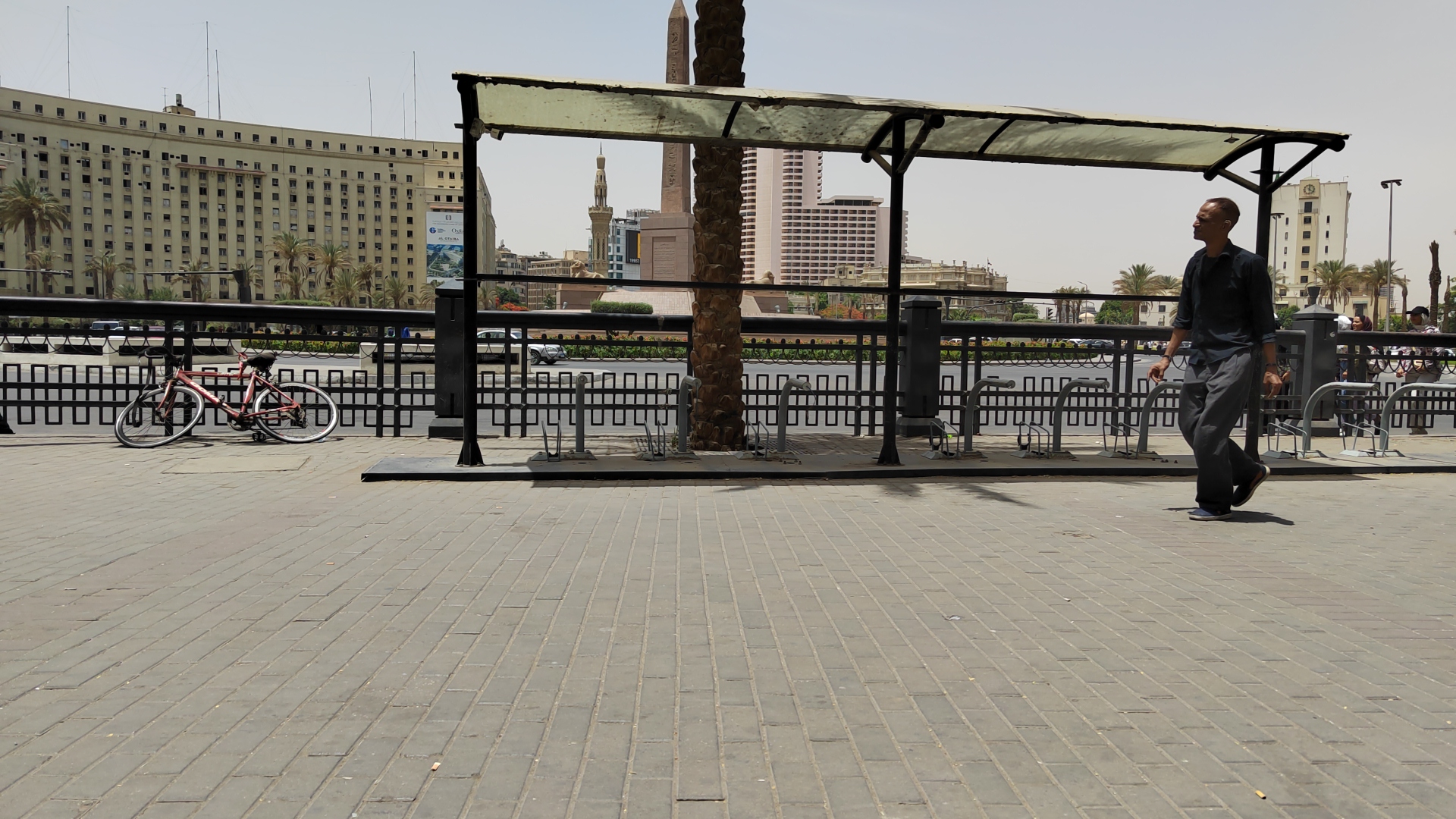 محطة ميدان التحرير خالية من الدراجات  (1)
