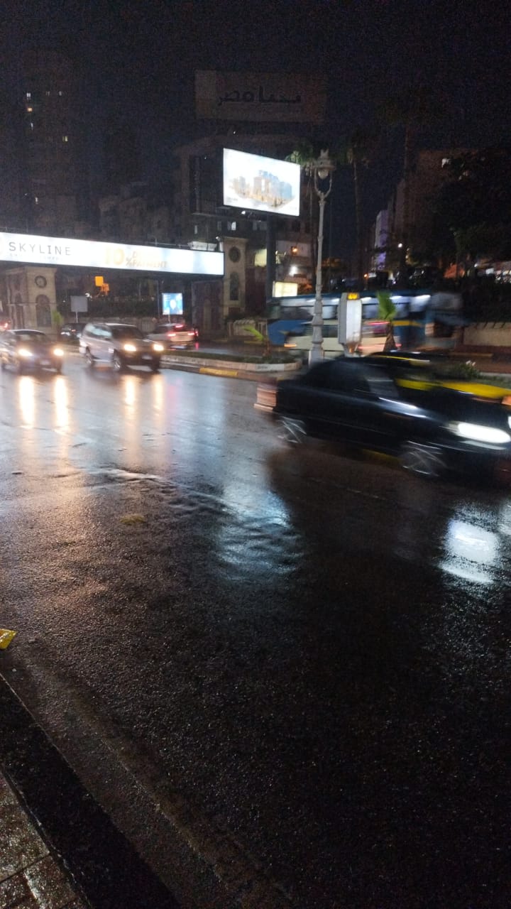 أمطار مسائية فى الإسكندرية (3)
