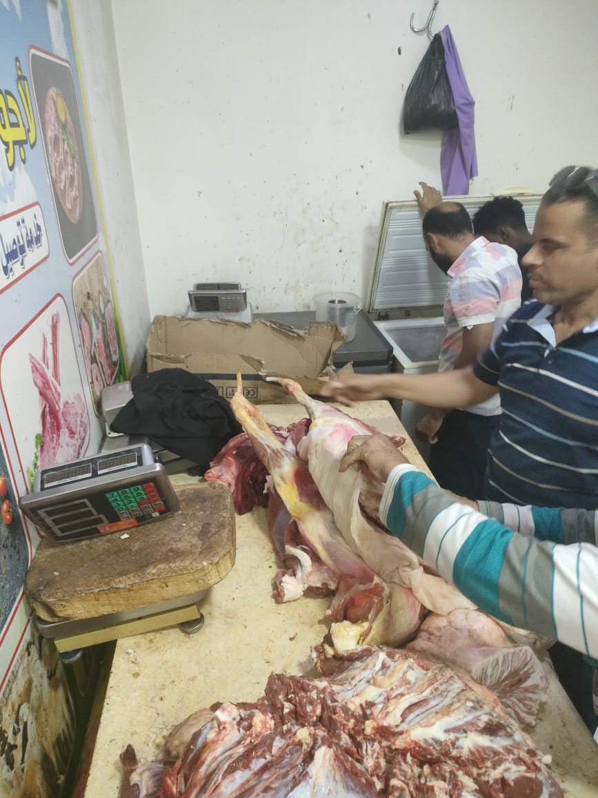 الحملات التفتيشية لمديرية الطب البيطري بالجيزة (1)