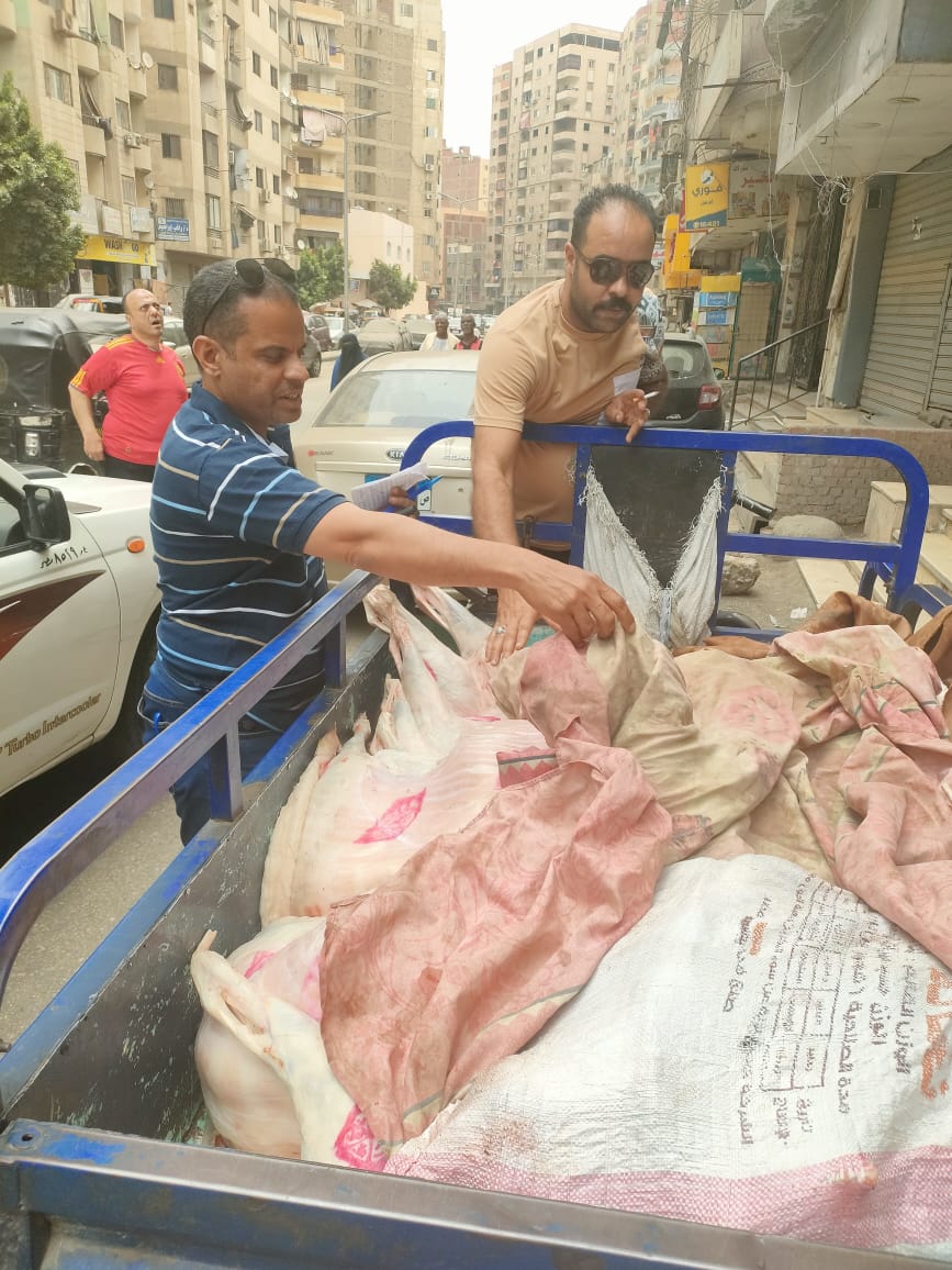 الحملات التفتيشية لمديرية الطب البيطري بالجيزة (4)