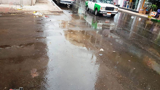 أمطار رعدية تضرب مناطق فى البحيرة (9)