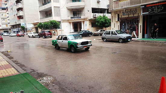 أمطار رعدية تضرب مناطق فى البحيرة (14)