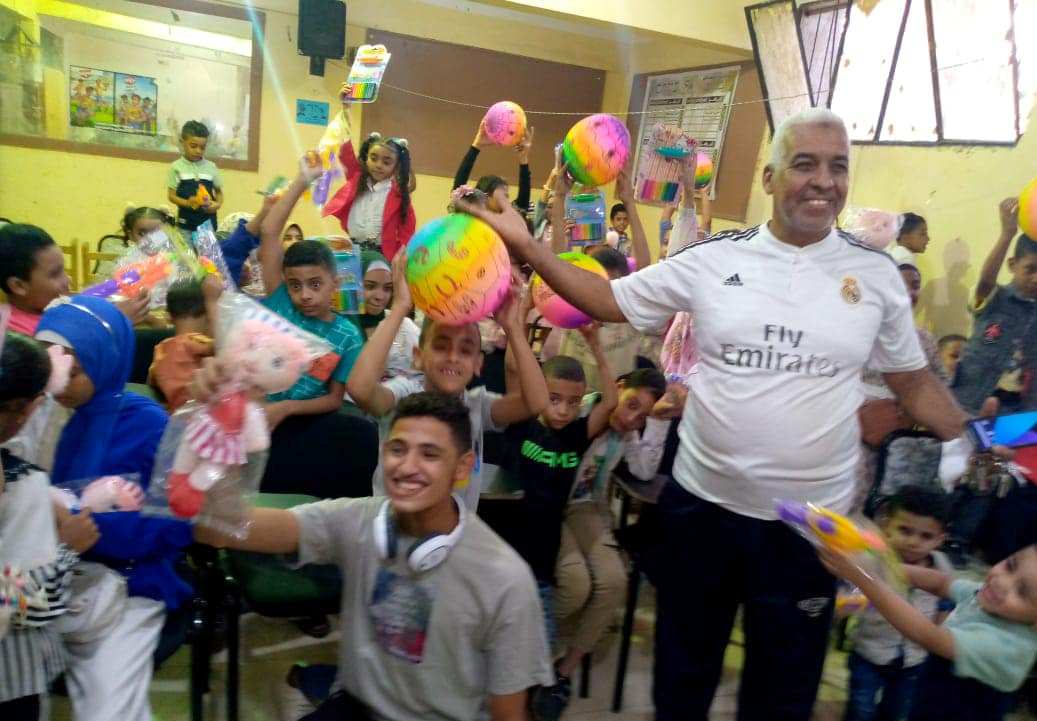 فرحة الأطفال فى مراكز الشباب خلال العيد