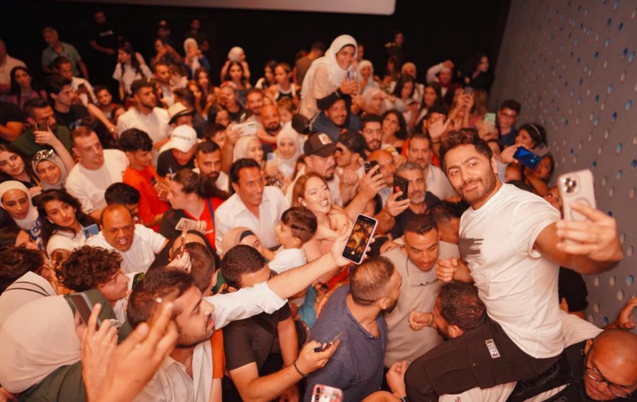 تامر حسني في دور العرض اللبنانية 