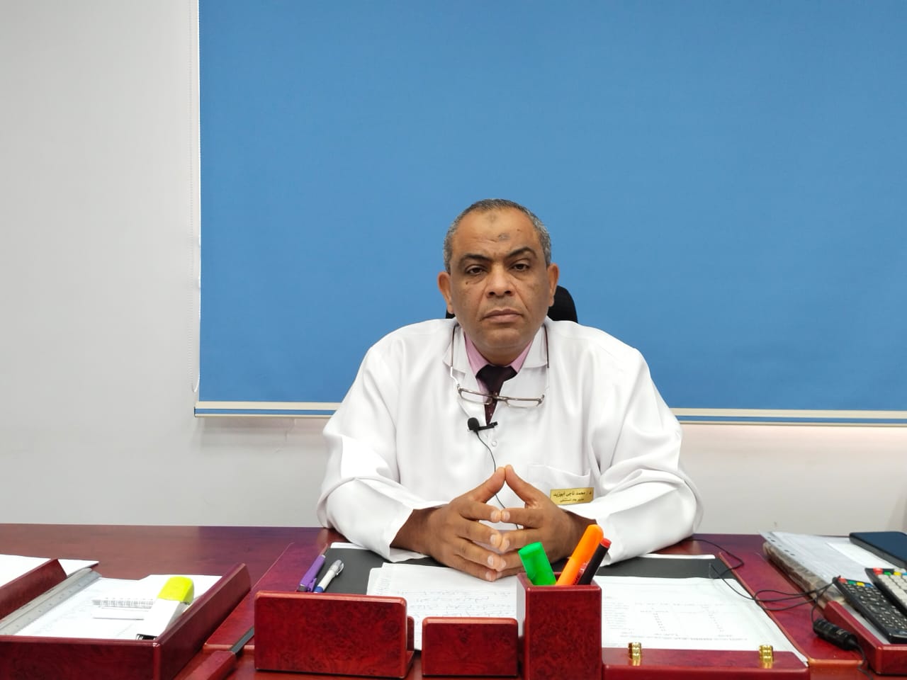 الدكتور محمد ناجي مدير المستشفى