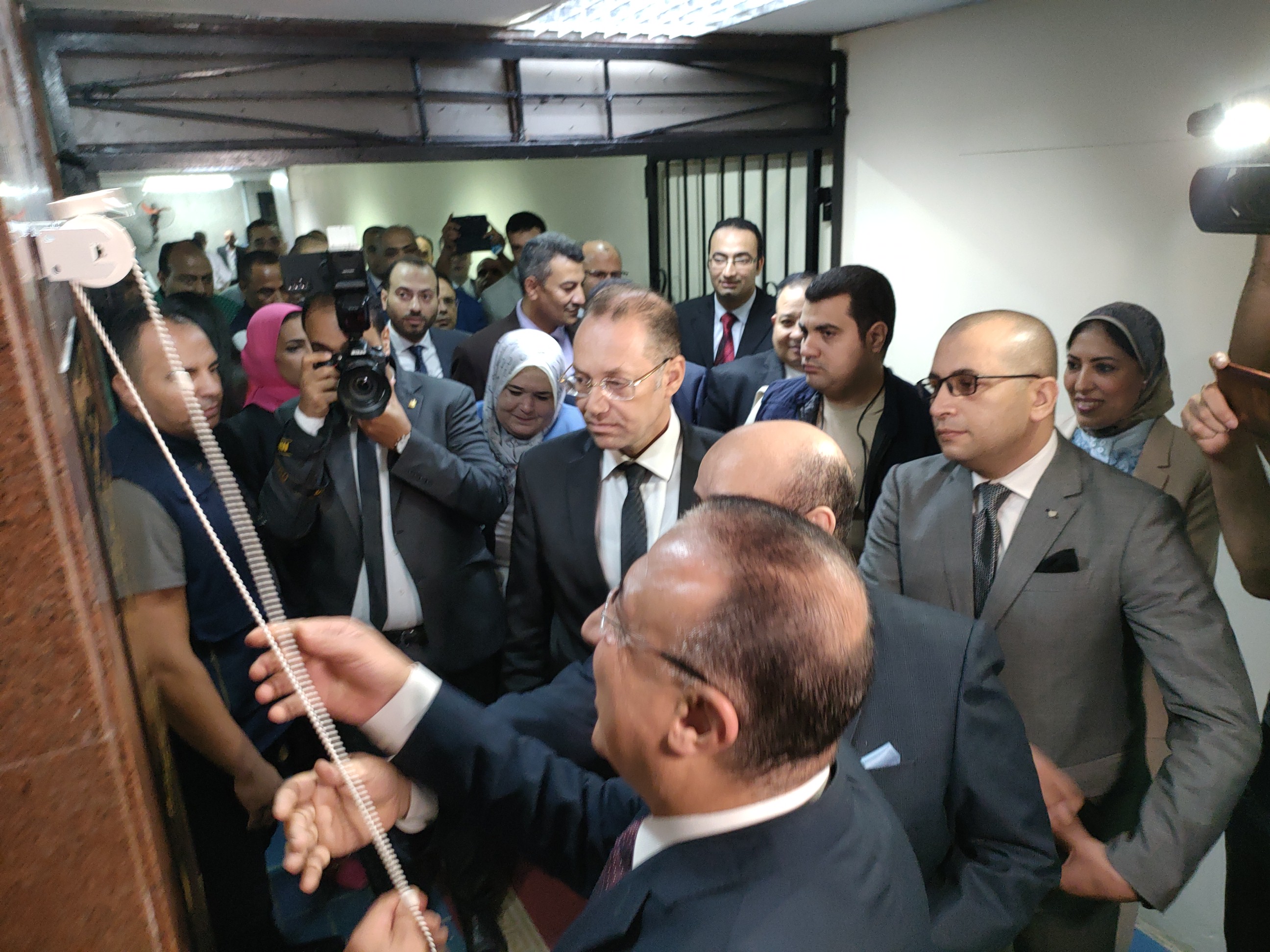 افتتاح مكتب توثيق السيارات بالمنشية في الإسكندرية