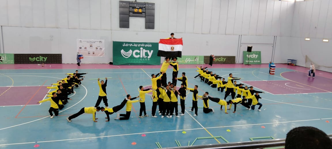 العروض الرياضية للطلاب بكفر الشيخ