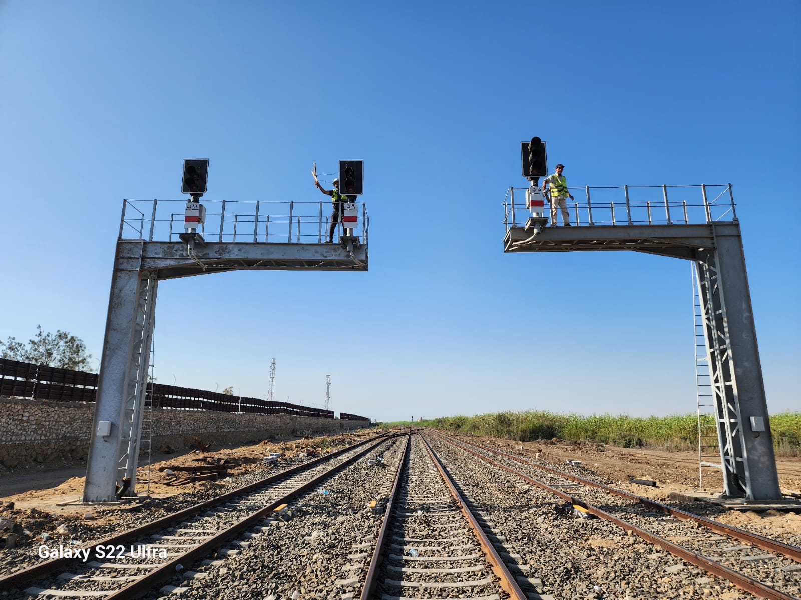 تطوير برج الإشارات الرئيسي بمحطة التينة بالسكة الحديد 7