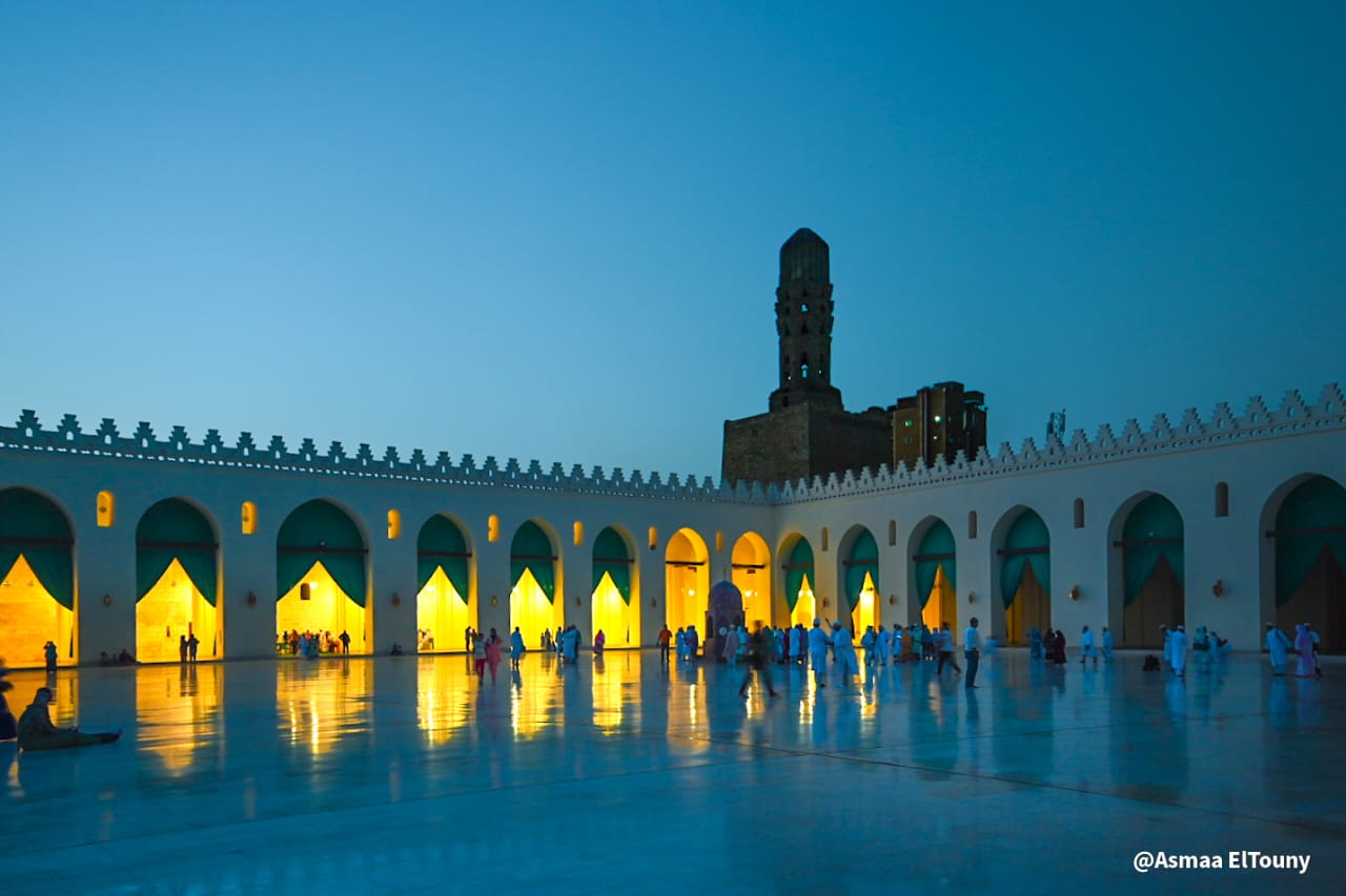 مسجد الحاكم بأمر الله تصوير أسماء التونى