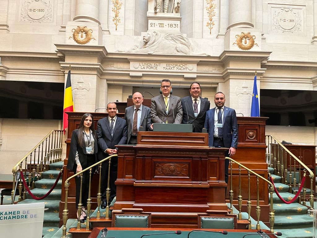  الوفد البرلماني من مجلس النواب إلى بروكسل (1)